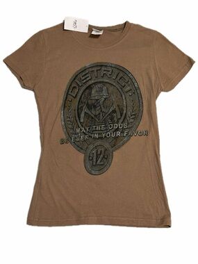 The Hunger Games District 12 Graphic Tee - Brown